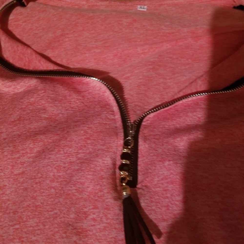 Light orange long sleeve shirt!